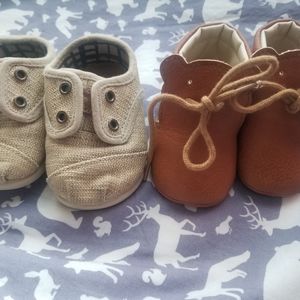 Infant shoes, Van's, Tom's, nike